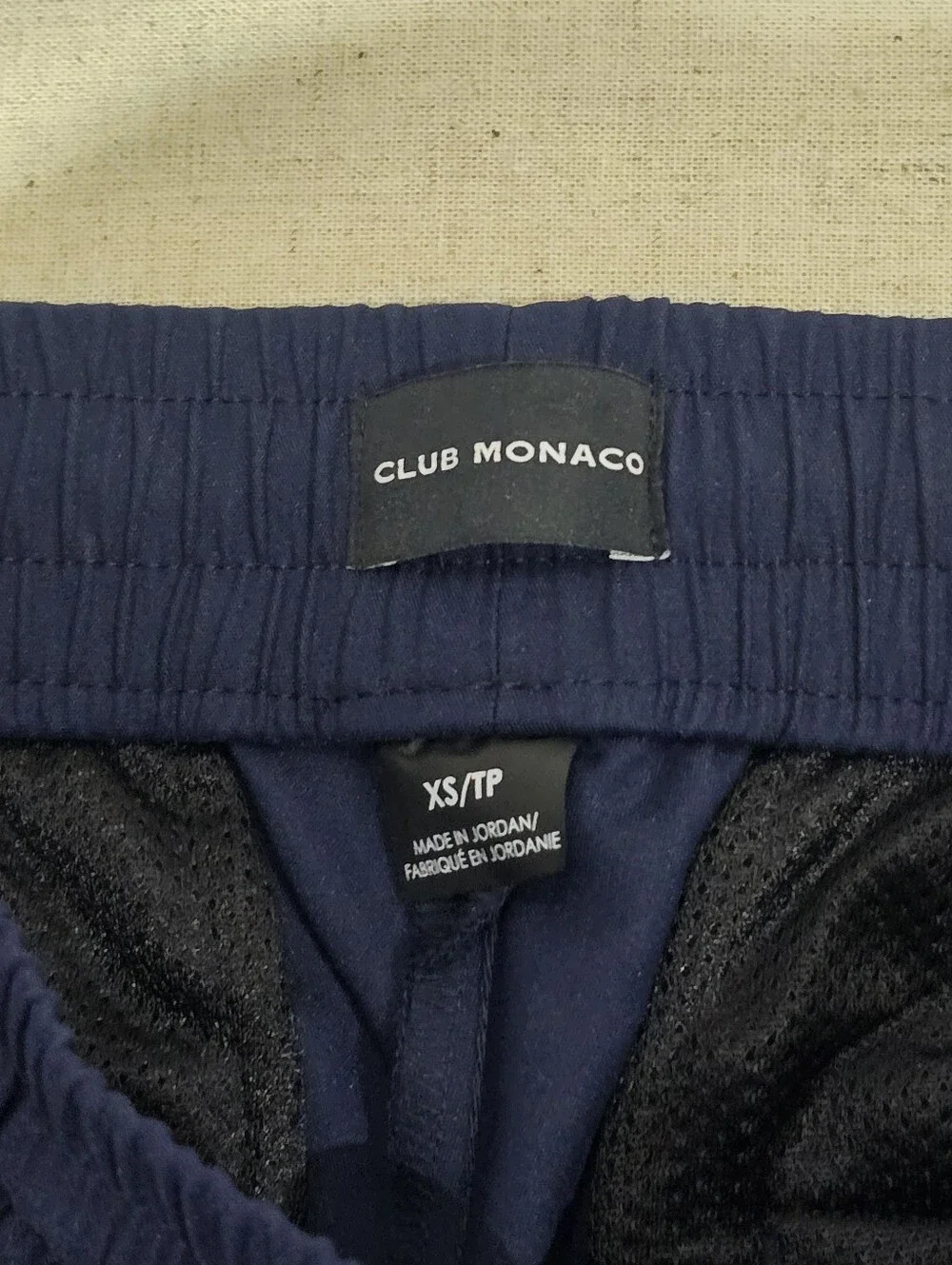 Club Monaco Mens Drawstring Dress Pants Size XS